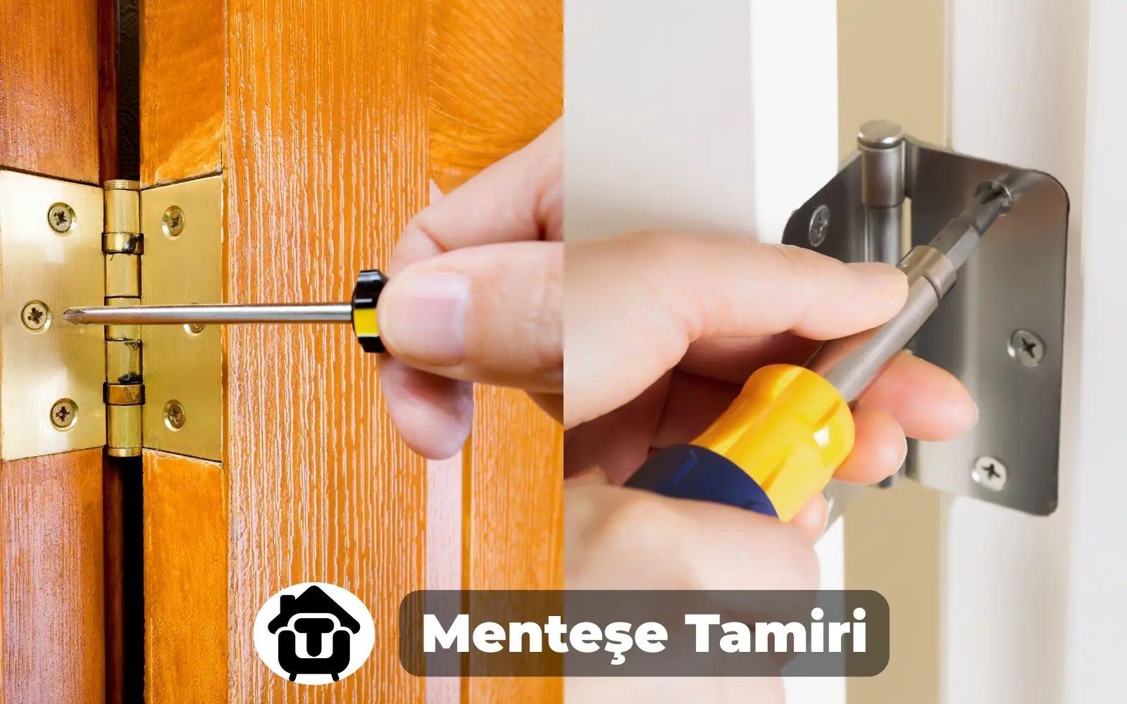 Kapı menteşe tamiri, kapı menteşe değişimi